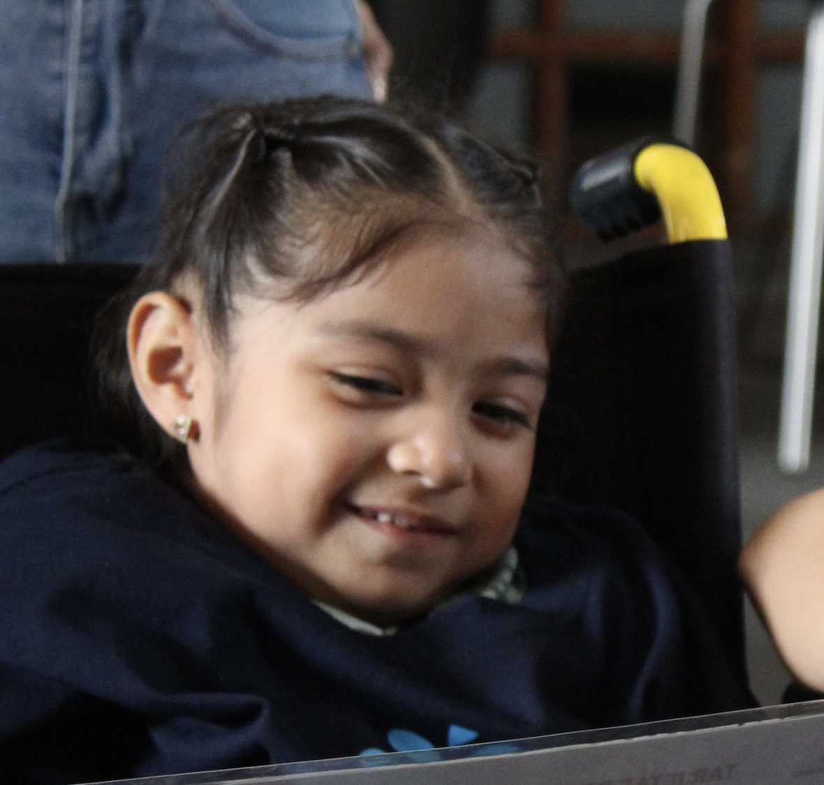Niña sonriente